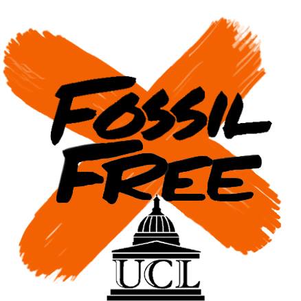 Logo of UCL Fossil Free