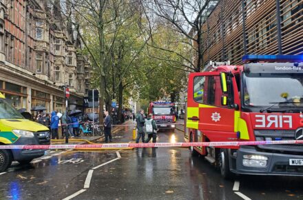 Engineering lab fire related to student experiment, UCL says