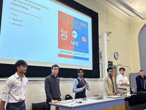 UCL medics back NHS privatisation in debate