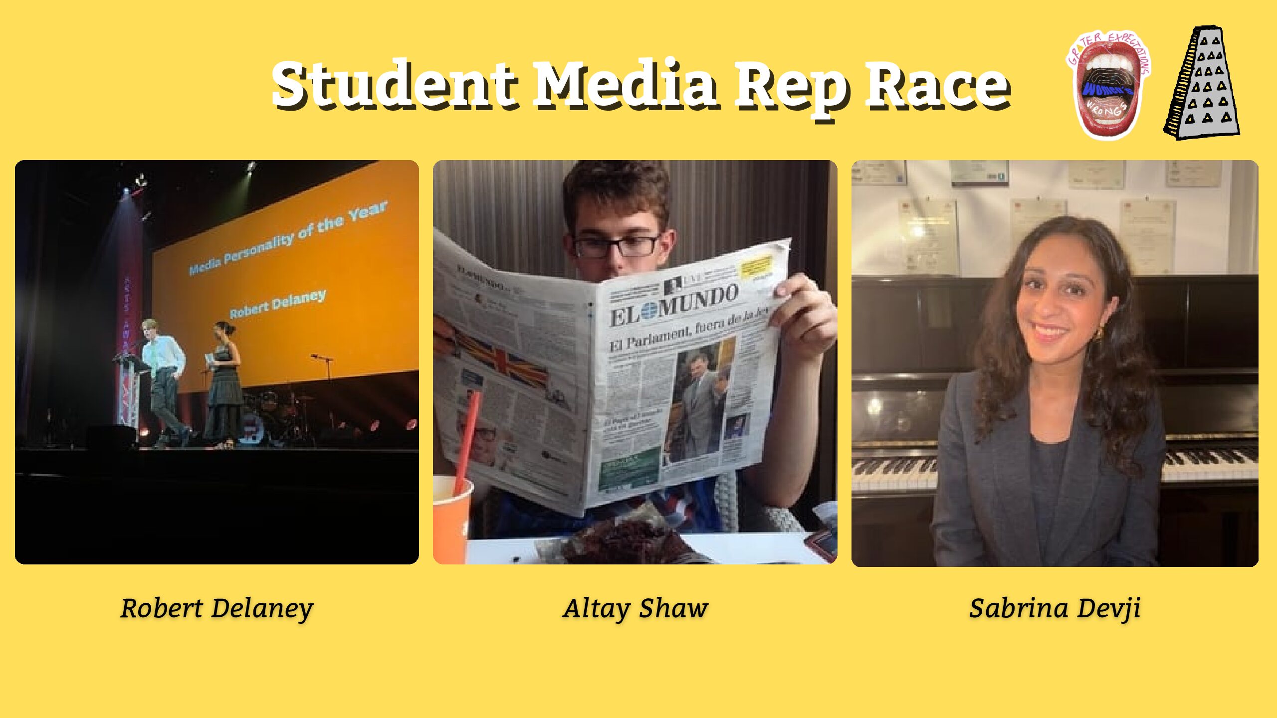 Student Media Rep Race: the candidates make their case
