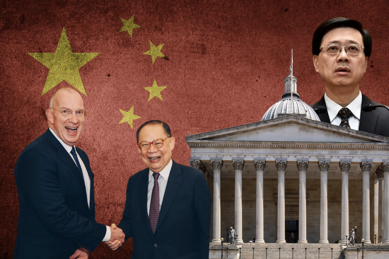 UCL chairman failed to register ties to Hong Kong’s pro-Beijing leader